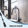 Metal Pull Down Spray Head for Kitchen Faucet, Kitchen Sink