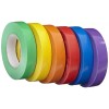 School Specialty 학교 특수 비닐 체육관 테이프 스쿨 팩 - 1인치 x 60야드 6개 세트 다양한 색상 School Special Vinyl Gym Tape School Pack - 1" x 60 Yard 6 Rolls Assorted Colors