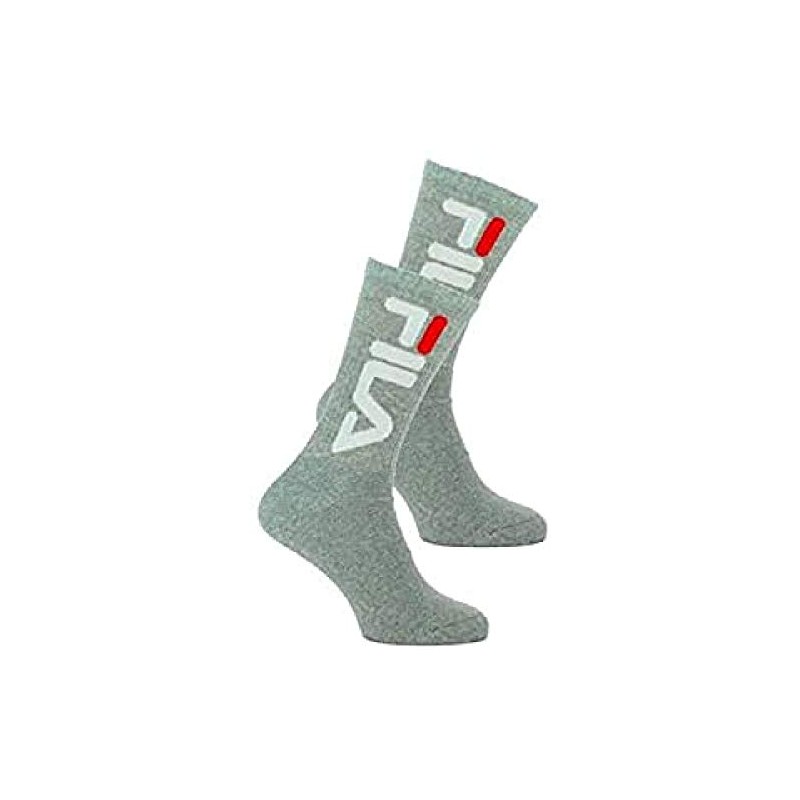 Fila Men's Linen Swimwear Tennis Socks BLACK 2 pair -