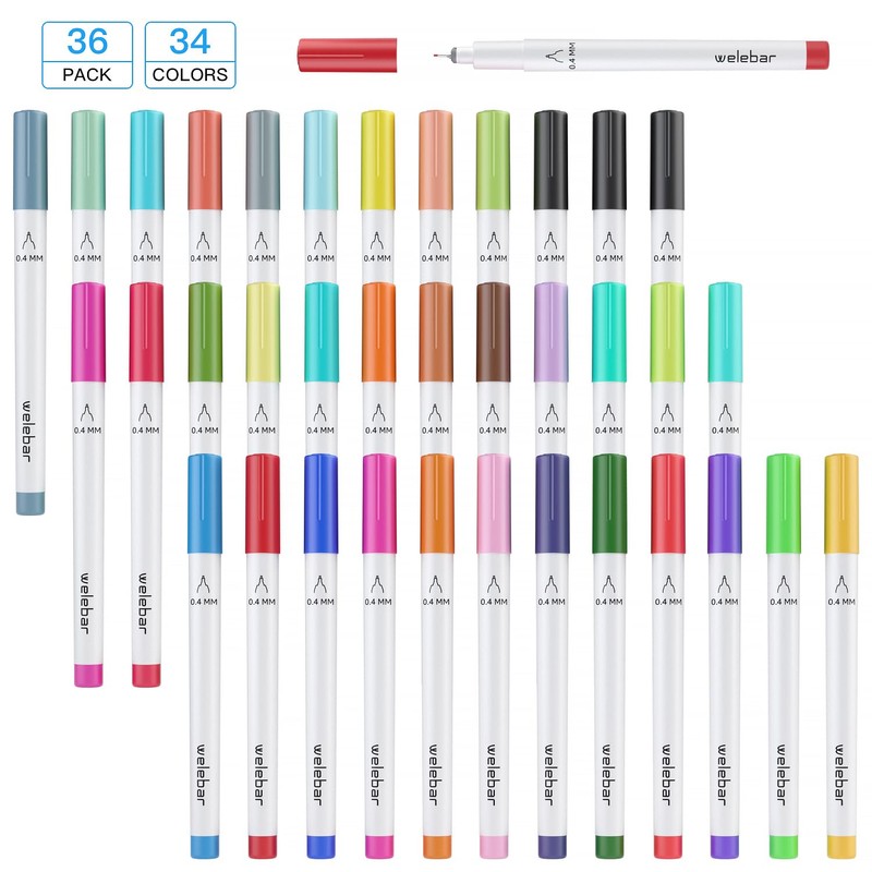 Welebar 0.4 Tip Pens for Cricut Joy/Xtra
