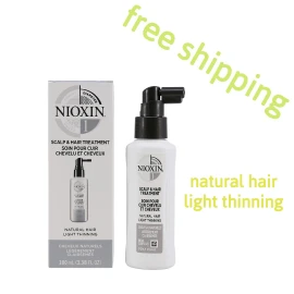 Nioxin System #1 Scalp & Hair Treatment 100ml-Natural Hair Light Thinning