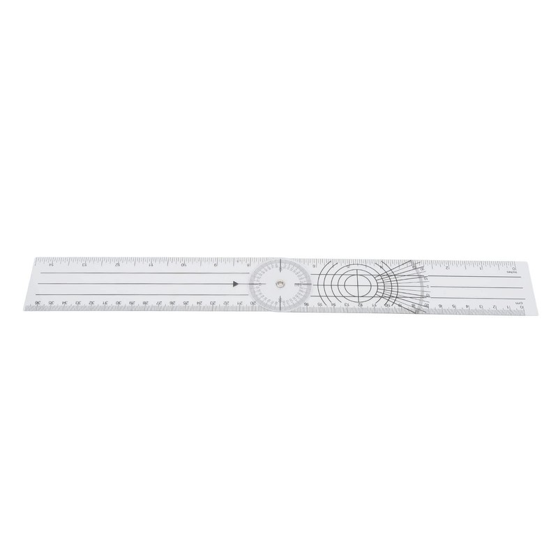 Angle Measurement Ruler, Practical Sturdy Structure Tough Adjustable Angle Finder