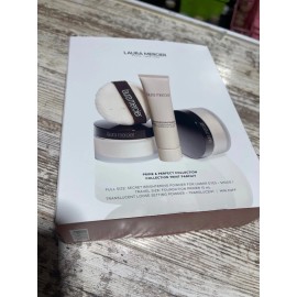 LAURA MERCIER Prime & Perfect Collection, 4 pc set, New in Box