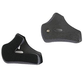 HJC Helmets Symax-3 New Cheek Pads Street Motorcycle Helmet Accessories - Black / 2X-Large