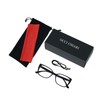 OCCI CHIARI Reading Glasses for Women Cat Eye Black Reader