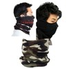 Pond Market winter motorcycle delivery warm fleece-lined turtleneck rider face shield neck warmer / 연못시장 겨울 오토바이 배달 따뜻한 기모 목티 라이더 얼굴가리개 넥워머