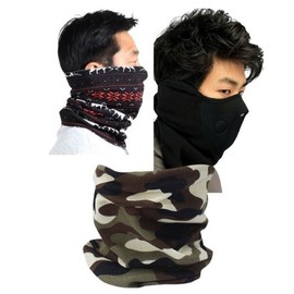 Pond Market winter motorcycle delivery warm fleece-lined turtleneck rider face shield neck warmer / 연못시장 겨울 오토바이 배달 따뜻한 기모 목티 라이더 얼굴가리개 넥워머