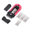 Gomake Plastic Razor Blade Scraper Kit Locking Razor Blade Scraper