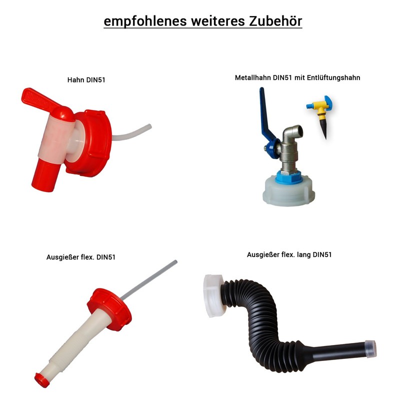 5 Liter Kanister Wasserkanister, DIN51, blau