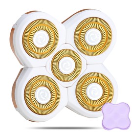 FOXSONIC 5 Blades Women Shaver Replacement Heads for Head Shaver and Many Brands 5 Blades Replacement Shaver Head Blade 5 Heads Beard Electric Razor Shaver Head