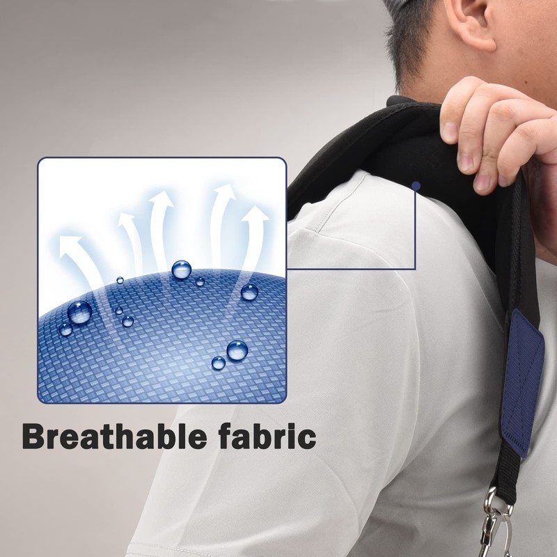 BIG TEETH Golf Bag Shoulder Strap Single Padded Adjustable Universal