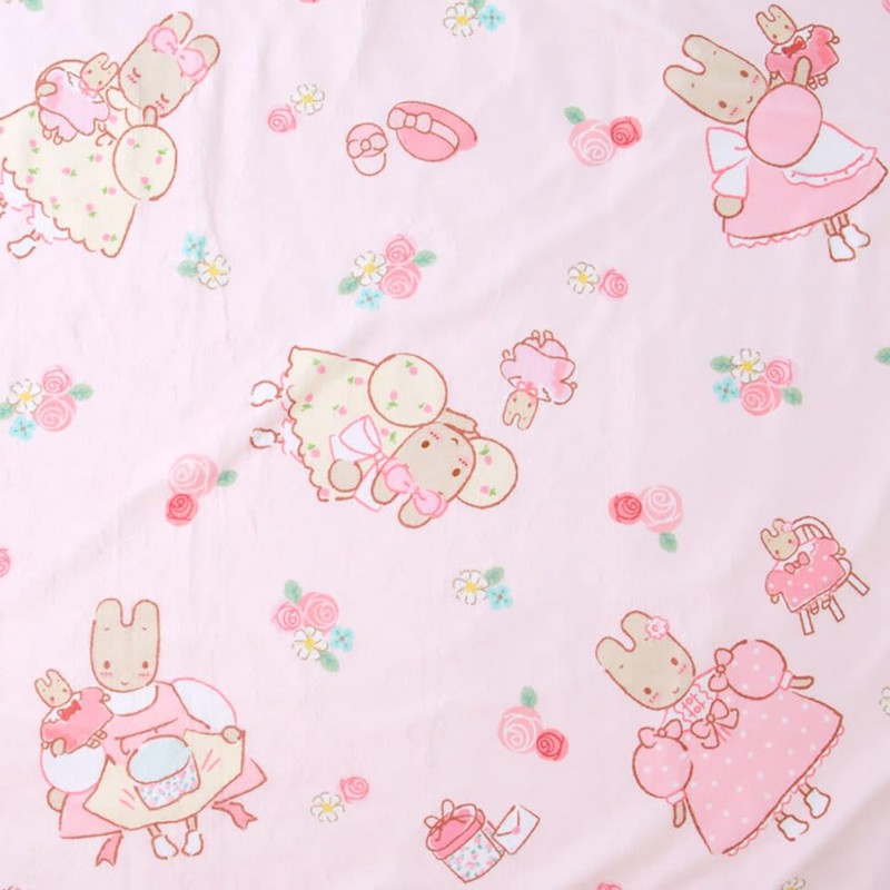 Sanrio 572039 Maroon Cream Cushion Blanket (Petit Maron)
