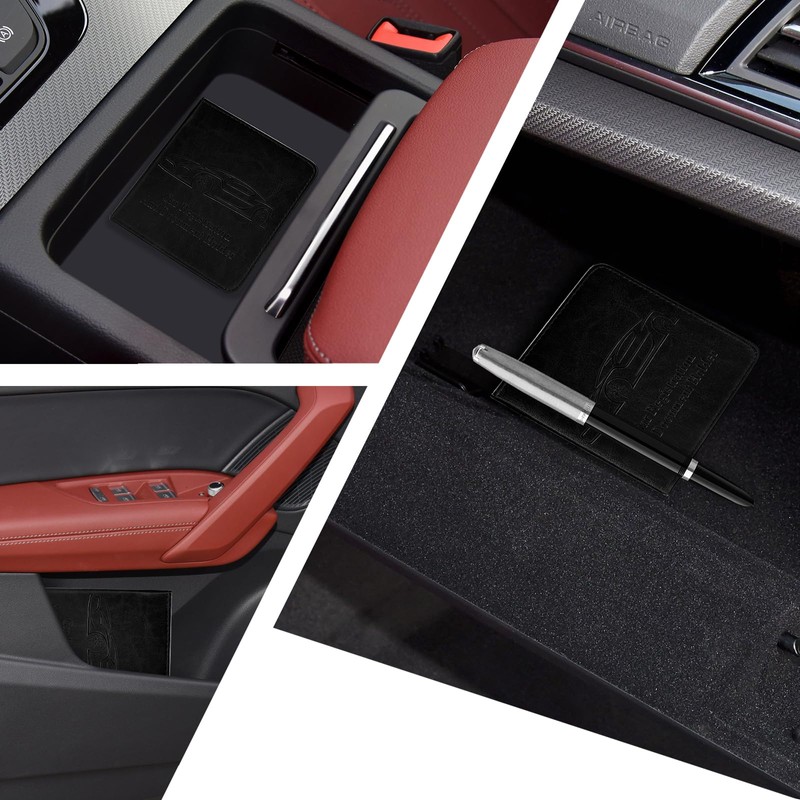 Peisicne Car Registration and Insurance Holder, Vehicle Glove Box Car