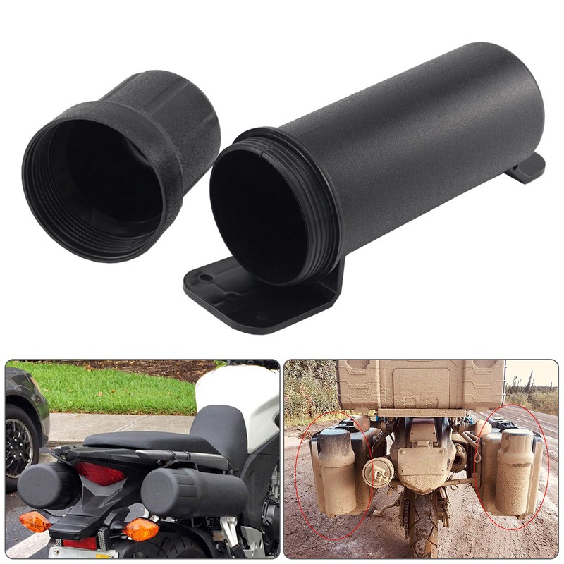 Universal Motorcycle Tool Tube Kit,84-125mm Diameter Waterproof Storage Canister with