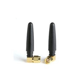 CORONIR FPV Antenna 2.4GHz Mini WiFi Antenna for Wireless Back Up Camera WiFi Router PC Mini-itx Motherboard TuffTalk WiFi 6 Card FPV TX Transmitter RP SMA Male Omnidirectional Antennas 2Pack