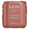 Nyx Professional Makeup Buttermelt Bronzer Bronceador Cremoso Polvo Alta Pigmentación
