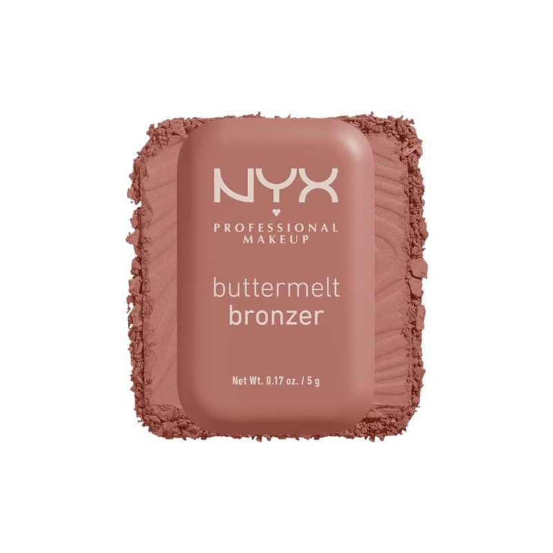 Nyx Professional Makeup Buttermelt Bronzer Bronceador Cremoso Polvo Alta Pigmentación