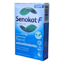 Senokot F Tableta 17,2 Mg, 30 Tabletas