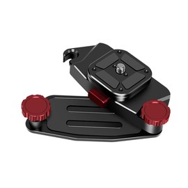 xinyee Camera Backpack Strap Quick Release Mount Shoulder Strap Clamp Clip 1/4 Inch Screw Aluminum Alloy for DSLR ILDC Sports Cameras