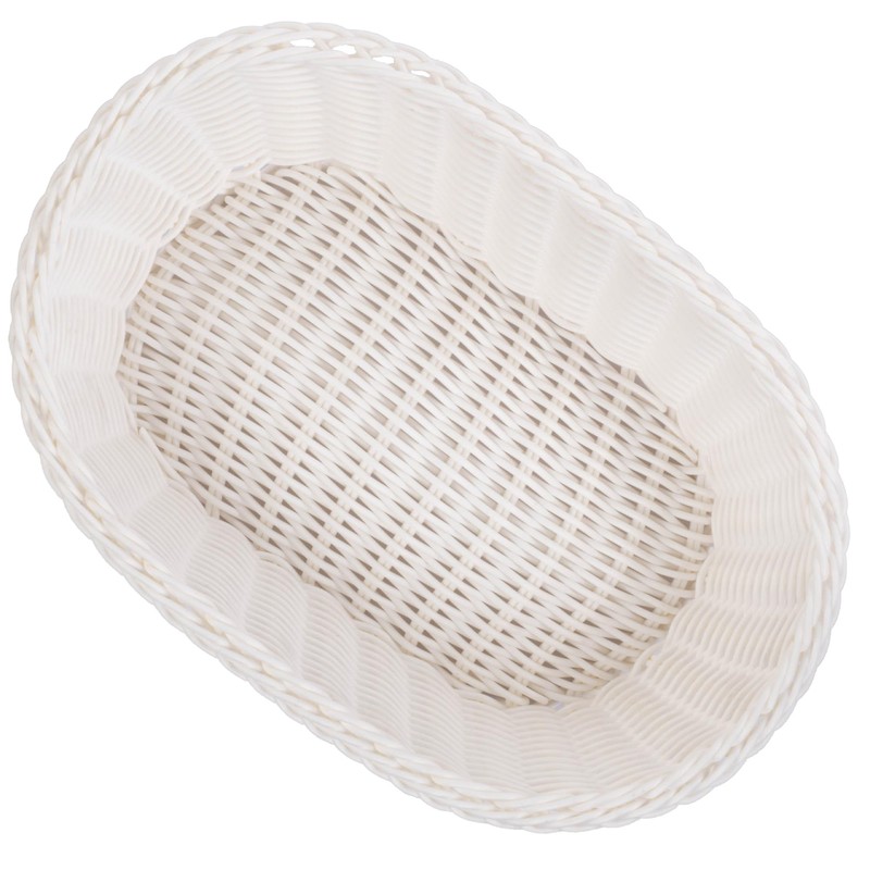 KADAX Braided Basket, Polypropylene Bread Basket, Fruit Basket, Food Basket