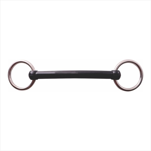 AK Loose Ring Flexible Rubber Mullen Mouth Loose Ring Snaffle