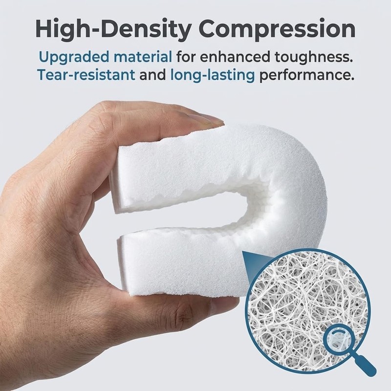 18 Dirt Erasers Double Compacted, Premium Melamine Sponge for Wall,
