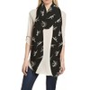 Lina & Lily Dinosaur Print Women's Scarf Shawl Wrap Lightweight