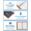 Cuaderno Inteligente Reutilizable IFORU Gris 100 Páginas con Almacenamiento en