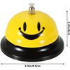 Heyumybit Call Bell,Service Bell,8.5cm Diameter 6cm Height,Reception Desk Table Service