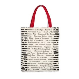 Out of Print Banned Book Tote Bag, 15 X 17 Inches