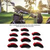 11PCS Golf Club Headcover Set Neoprene Numbered Golf Club Head