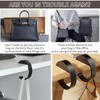Hebterrka Pack of 2 Bag Holders for Table Handbag Holder