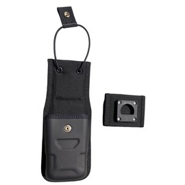 Molded Nylon Carry Case for Walkie Talkie Two-Way Radio Holster PMLN6802A with Swivel Belt Clip and Universal fit for walkie Talkie