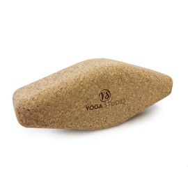Yoga Studio Natural, Eco-friendly Cork Egg Oval Block For Yoga and Pilates