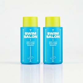 SWIM SALON Chlorine Removing Shampoo for Swimmers | Vitamin C | Clarifying & Hydrating | Free of Sulfates, Silicones, Parabens (10.58 oz / 300g, Pack of 2)