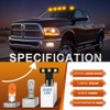 5Pcs LED Cab Top Roof Light Bulbs for 1994-2026 Dod'ge
