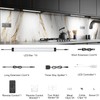 LABOREDUCER Under Cabinet Lights Plug in 10 Pack,11inch Ultra Thin