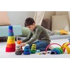 Betzold - Rainbow Felt Pebbles 20-Piece Colourful for Laying and
