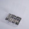 OMOTOOL 304 Stainless Steel Nails Kit (480 pcs)，Picture Hanging Nails,Wall