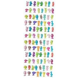 Toyvian Pack of 72 Animal Toys for Children Suction Toy Monster Suction Monster Figure for Toddlers Mini Table Animal Figure Toddlers Children's Room Toy Fairy Garden Animal Statue Baby Cartoon