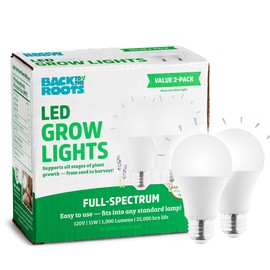 Back to the Roots Full Spectrum LED Grow Lights Value 2-Pack