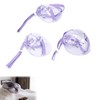 3pcs Cat Dog Muzzle AntiBite Cat Mouth Cover Breathable Transparent