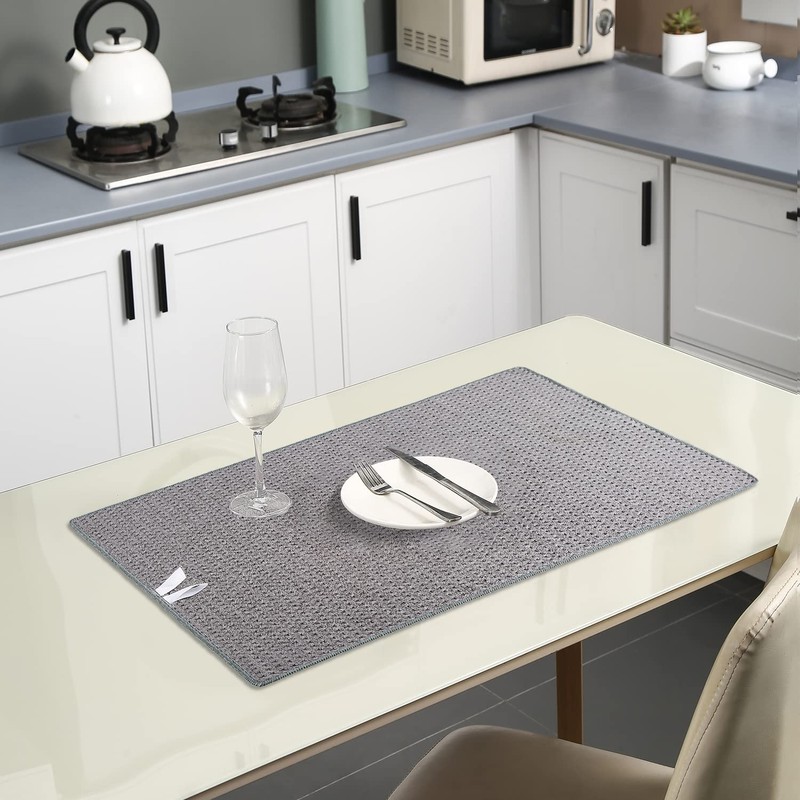 Vnoss Waffle Weave Microfiber Kitchen Towels and Dishcloths Set, 26
