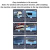 Car Window Fan - Solar Auto Cooling Exhaust Cycle Fan