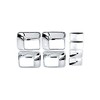 TX Racing Chrome Door Handle Covers for Ford F250 F350