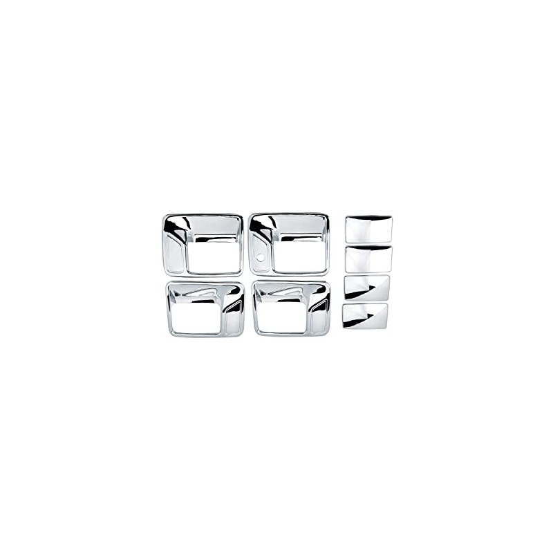 TX Racing Chrome Door Handle Covers for Ford F250 F350
