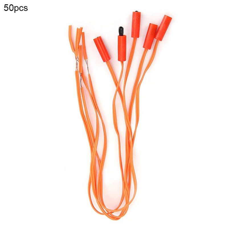 Alvinlite 50PCS Wireless Remote Control Electronic Firework Igniter Cable 30cm