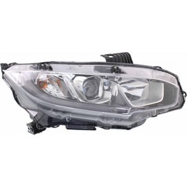 For Honda Civic Sedan 2016 2017 Headlight Assembly EX/EX-L.T/LX DOT Certified Passenger Side Replaces HO2503173