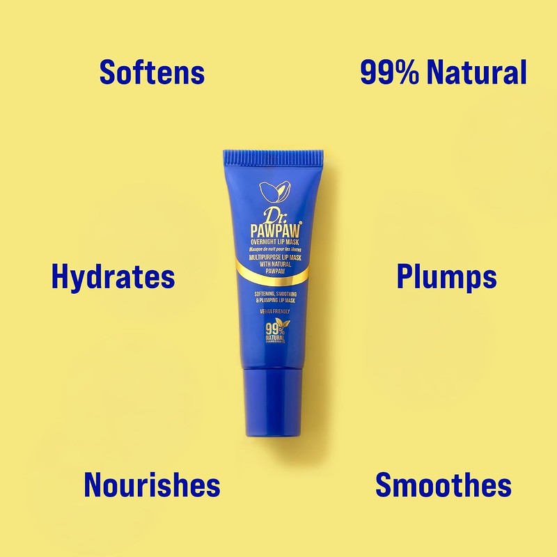 Multipurpose Overnight Lip Mask by Dr. PawPaw for Women -