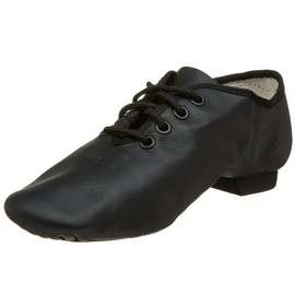 Capezio boys E-series Jazz oxfords shoes, Black, 13 Little Kid US